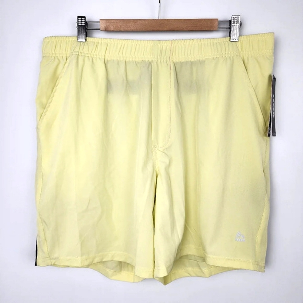 NWT RBX Active Men’s Performance Training Shorts 7" Inseam Yellow XL